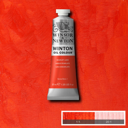 Масляная краска "Winton", алый 37мл